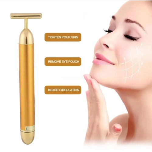 Order today and you will receive 2 of the star-studded anti-aging full-face micro-vibration gold beauty devices. They can enhance blood circulation, reduce swelling, increase firmness, and improve absorption. They are portable and easy to use. They are suitable for emergency care in the morning and for enhancing the effect of skin care. With just one stick, you can complete your daily facial care. You can enjoy deep facial care at home.