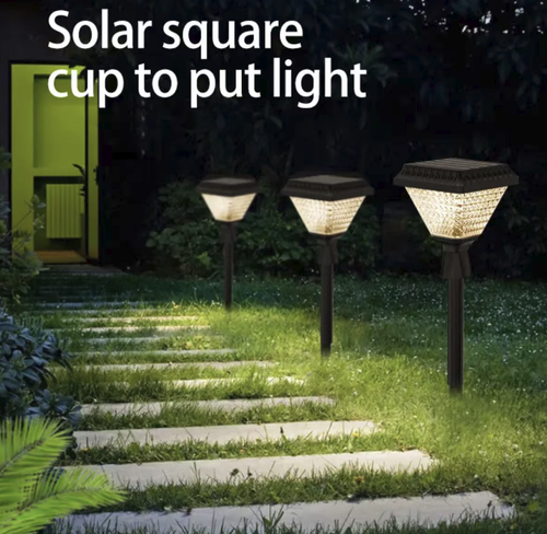 This solar-powered outdoor post-mounted floor lamp is powered by solar energy and has zero electricity cost. It is IP65 waterproof and durable. The transparent crystal lampshade creates a strong atmosphere. It can be installed in two ways - as a post or floor lamp, and the warm light is suitable for use in gardens, yards, and for holiday decorations. It is an all-round choice for outdoor lighting and decoration.
