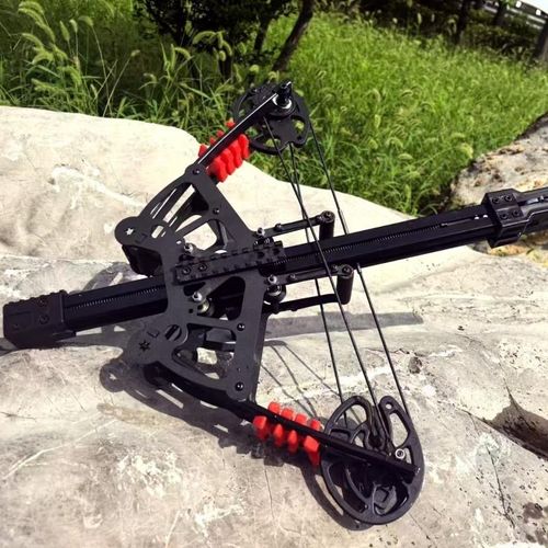 All-metal professional dual-purpose composite crossbow - High-precision and powerful outdoor hunting combat bow for practical use. Adult competitive shooting, vehicle-mounted fishing, wilderness survival multi-scenario tactical equipment. Professional-grade high-precision steel ball composite bow. Heavy-caliber high-velocity portable vehicle-mounted tactical crossbow. Strong shooting equipment for wilderness survival. Durable and specially designed for human use composite bow.