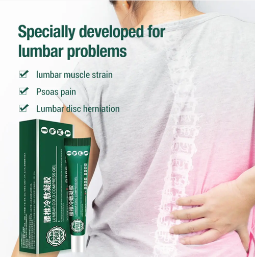 Lumbar Cold Therapy Gel, specially developed for lumbar disorders. It rapidly relieves pain and stiffness through physical cold therapy. This high-molecular gel can repair the soft tissues of the lumbar region. It has a transparent texture and is easy to absorb, without being sticky. Order today and you will receive a total of 5 boxes.