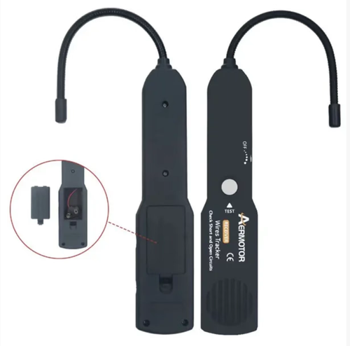 Automobile Circuit Inspection Instrument: Conducts non-destructive detection of open circuits and short circuits, accurately locates faults, and identifies target wiring harnesses. The flexible bending probe is suitable for narrow corners, and the transmitter + receiver combination is easy to operate and can be mastered even by beginners. Portable and compact, it can be used for both on-board emergency situations and outdoor maintenance, saving time and effort.