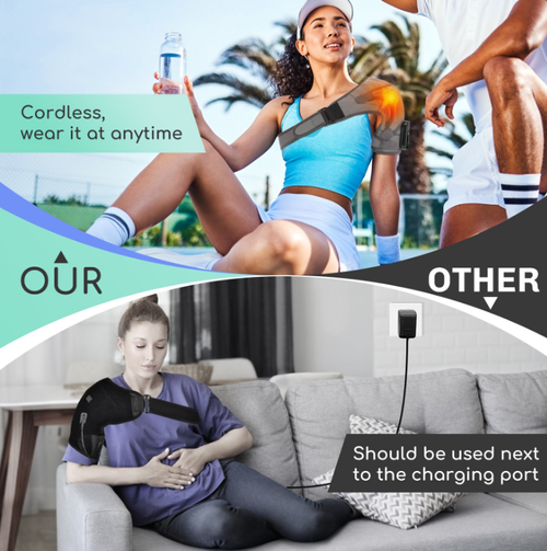 Worried about stiff shoulders and neck from long hours of sitting at a desk? Still struggling with neck pain from looking down at your phone? This electric shoulder and neck massager is designed specifically to relieve shoulder and neck discomfort, using its professional effectiveness to help you dispel fatigue and regain relaxation!