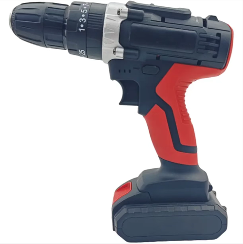 21V Lithium Battery Drill Multi-functional Rechargeable Electric Screwdriver, 21V powerful power, dual modes + 18+1 torque adjustment options, suitable for various materials such as wood, metal, and ceramic. Self-locking chuck allows for quick replacement of heads. Equipped with LED auxiliary light. Lightweight and anti-slip design. Rich accessories. Ideal for home repairs, DIY modifications, all in one device.