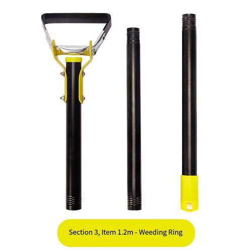 This push-pull weeding tool doesn't require bending over when operating. Just align the clamp with the weeds and push and pull them, pulling out stubborn weeds completely. The sharp blade cuts through the grass stems. It can be assembled with an extended handle and a non-slip handle, making it lightweight and easy to use. It's suitable for both elderly and women users. Say goodbye to the strain on your back when weeding, and enjoy effortless gardening.