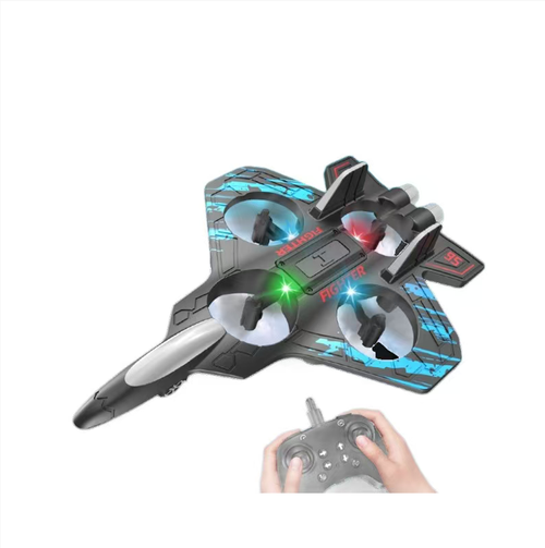 Interstellar Fighter Remote-Controlled Aircraft: 7th generation gravity sensing + EPP lightweight and shock-resistant, with colorful LED night vision that is eye-catching. One-click hovering + rolling, easy to operate without any difficulty. With a sci-fi fighter design, it is a cool and trendy plaything for adults to relieve stress and enjoy outdoor leisure time. Hurry up and place an order to bring it home!