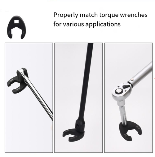 19 sets of oil pipe wrenches, an essential tool for auto repair to prevent leaks. With 19 different specifications, they are compatible with various oil and water pipes. The arc-shaped opening prevents liquid leakage and loosening. Made of high-strength plastic gold material, it is lightweight and insulated. It can securely fasten and tighten when repairing oil pipes or replacing water pipes in auto repair shops, making it a convenient equipment for pipe maintenance.