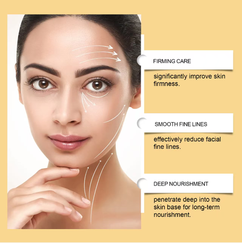 Order today and you'll receive 2 bottles of Ginseng Anti-Wrinkle Essence, Delan Shen Fragrance + Moisturizing Texture. Gently pat it into the skin, and the Ginseng essence will support sagging skin, reduce fine lines, and make your face firm and tight even after a long night. It's suitable for dry, sensitive, and oily skin. This product combines anti-wrinkle, tightening, and brightening effects. The more you massage it, the tighter and brighter your face will become.