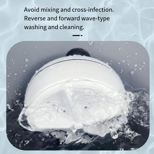 Business travelers and renters, get ready! This tiny ultrasonic mini washing machine is simply amazing: it combines turbo, ultrasonic and bubble cleaning methods for triple cleaning efficiency. It can be used for both tubs and basins. It operates quietly without disturbing others. It doesn't tangle silk during washing and prevents cross-infection when washing underwear. Just throw it in and free up your hands. Put the freedom of laundry in your pocket and quickly handle all the chores.