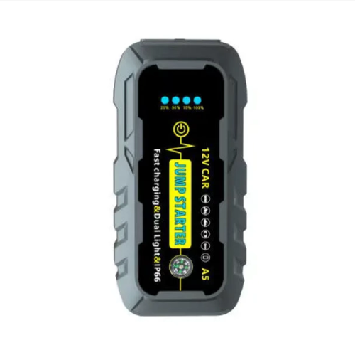 This 12V automotive emergency starting power supply can instantly start a dead battery vehicle with strong current. The 22200mAh large capacity supports fast charging for multiple devices. It features multiple modes of LED emergency lighting + SOS distress signal. With IP66-level waterproofing, multiple safety protections, it is small and portable, and is a must-have safety device for car owners on their own travels.