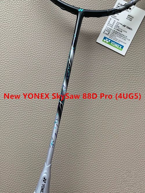 New YONEX Tianfan 88D Pro silver-black all-carbon羽毛球 racket