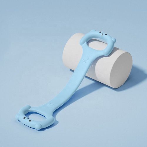 Portable Silicone Figure 8 Resistance Stretcher, Cute Bear Handle Yoga Pull Band for Home Gym, Shoulder and Back Workout for Women and Men