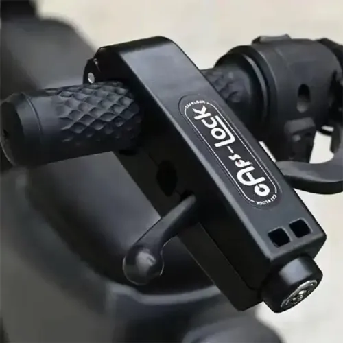 CAFS-LOCK Anti-Theft Motorcycle Handlebar Brake Lock, Universal Motorbike Throttle Grip Security Lock for Scooter and ATV