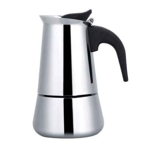 Stainless Steel Moka Pot Stovetop Espresso Coffee Maker, Italian Style Coffee Brewer with Copper Safety Valve, For Gas Stove, Home & Office Use Nigeria