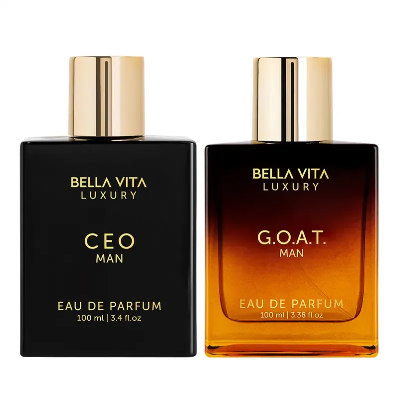 he Sigma Male by Bella Vita Luxury | 2x100ml Perfumes | CEO Man & G.O.A.T. Man | Perfume for Men | Long Lasting Fragrance | Eau De Parfum