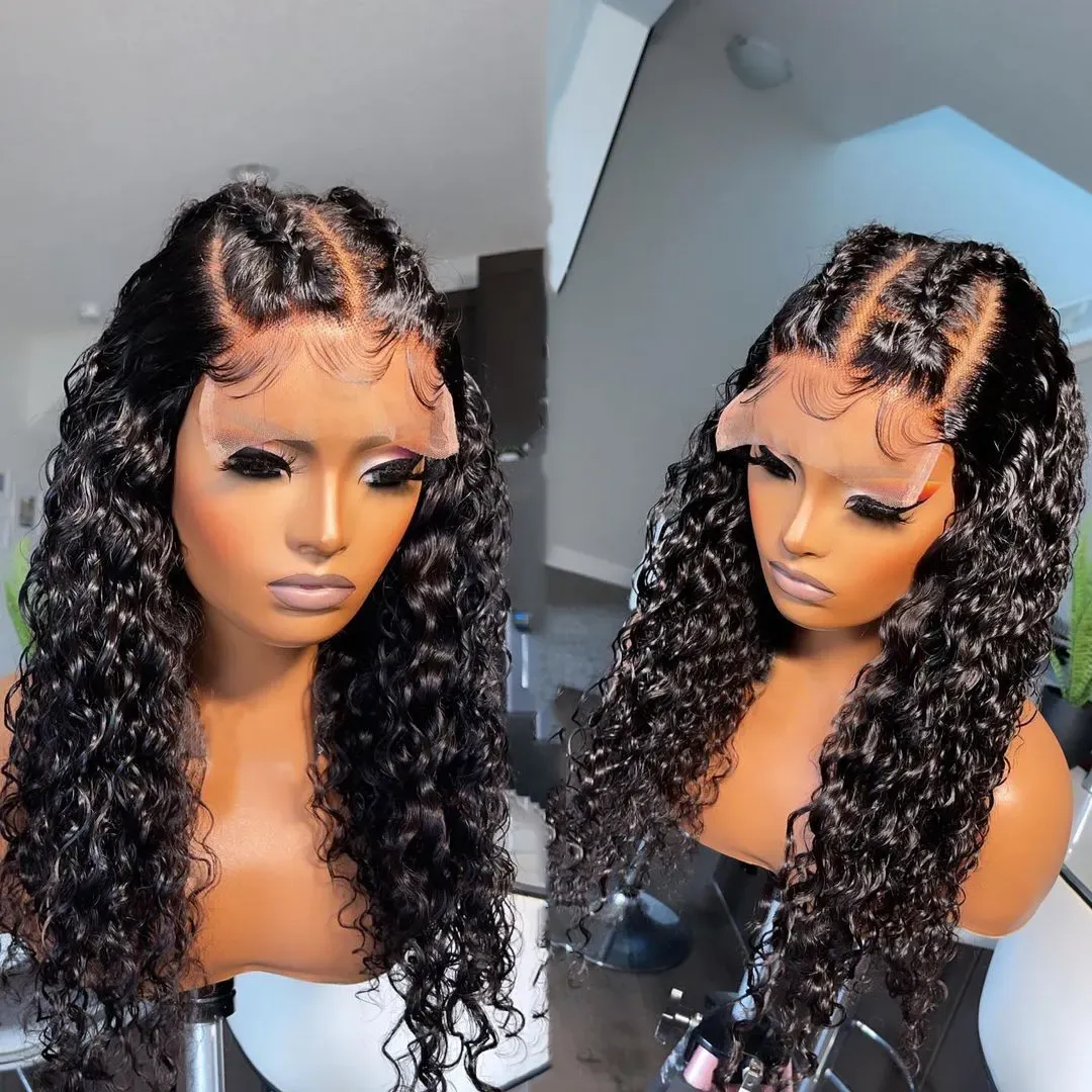 Lace Front Lace Frontal Wig Brazilian Virgin Bone Straight Human Hair Wigs for Black Women