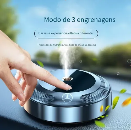 Carro inteligente fragrância aromaterapia spray de longa duração luz fragrância swing