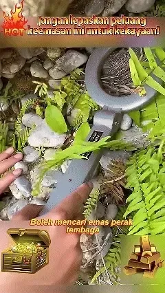 2025 Novo Detector de Metais Portátil – Alta sensibilidade, design dobrável, perfeito para aventuras ao ar livre!