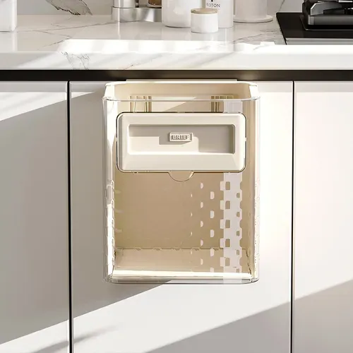 🗑️ A cozinha está sempre bagunçada? Experimente este lixo de parede compacto — economiza espaço e mantém tudo limpo! ✨ 🔥 Promoção por tempo limitado!