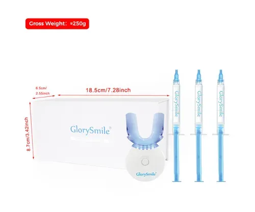 Resultado Visível em 10 Minutos! | GlorySmile Kit de Clareamento