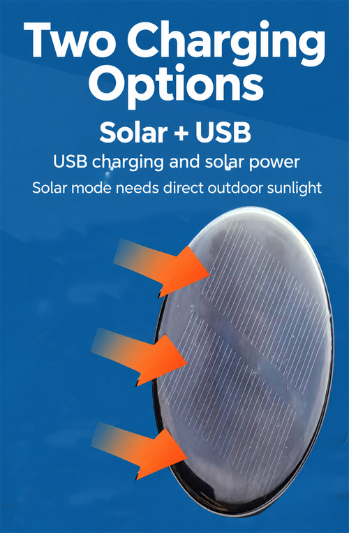 Black Solar and USB Fan Cap with Three-Speed Fan