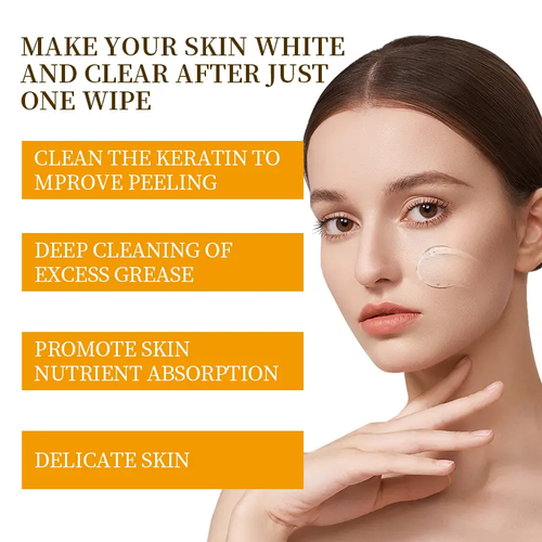 Orange Enzyme Exfoliating Gel & Magic Bath Sponge Duo l Deep Pore Cleansing & Skin Smoothing Natural Vitamin C Glow + Reusable Body Scrub