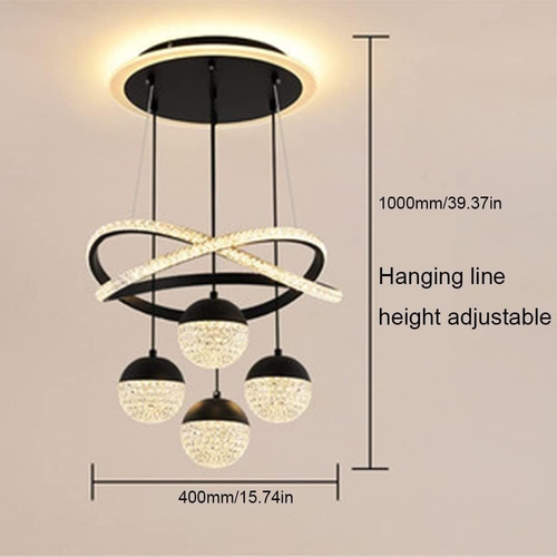 Cash on delivery + door-to-door delivery + on-site installation.LED dining pendant light, LED living room pendant light, LED ceiling light
