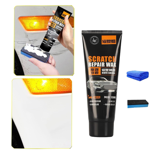 Scratch Remover for Vehicles, 2025 New Car Scratch Repair Paste, Car Scratch Remover with Wipe and Sponge, Car Polishing Wax Scratchs Remover Cars Paint Scratchs Repair Kit for Deep Scratches