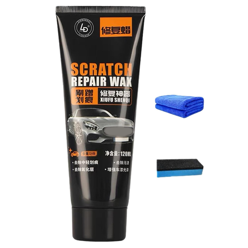 Scratch Remover for Vehicles, 2025 New Car Scratch Repair Paste, Car Scratch Remover with Wipe and Sponge, Car Polishing Wax Scratchs Remover Cars Paint Scratchs Repair Kit for Deep Scratches
