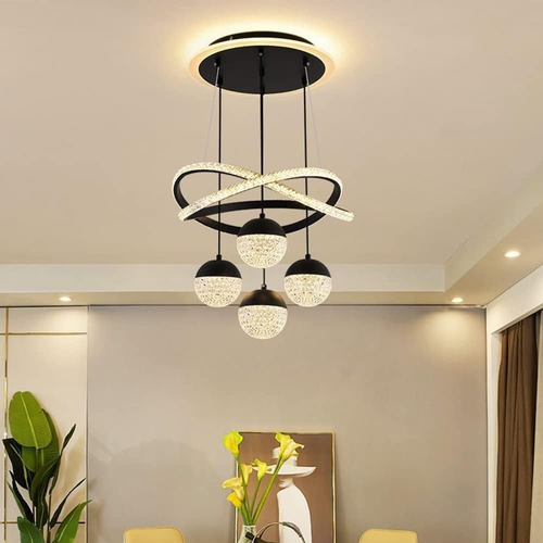 Cash on delivery + door-to-door delivery + on-site installation.LED dining pendant light, LED living room pendant light, LED ceiling light