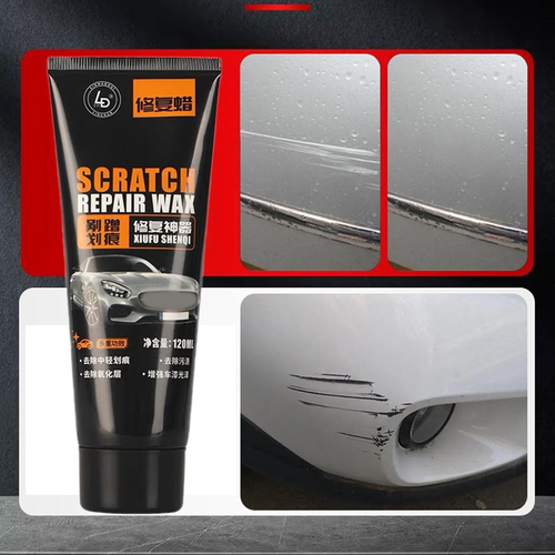 Scratch Remover for Vehicles, 2025 New Car Scratch Repair Paste, Car Scratch Remover with Wipe and Sponge, Car Polishing Wax Scratchs Remover Cars Paint Scratchs Repair Kit for Deep Scratches