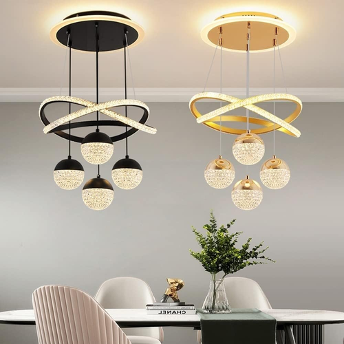 Cash on delivery + door-to-door delivery + on-site installation.LED dining pendant light, LED living room pendant light, LED ceiling light