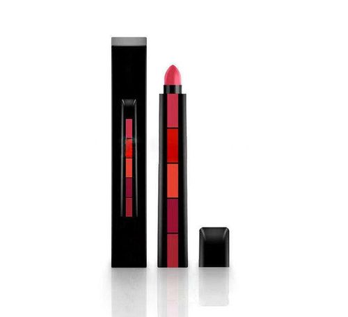 KSONE 5-Color Matte Lipstick Set – Velvet Finish, Pigmented, Long-Lasting Non-Sticky ✨