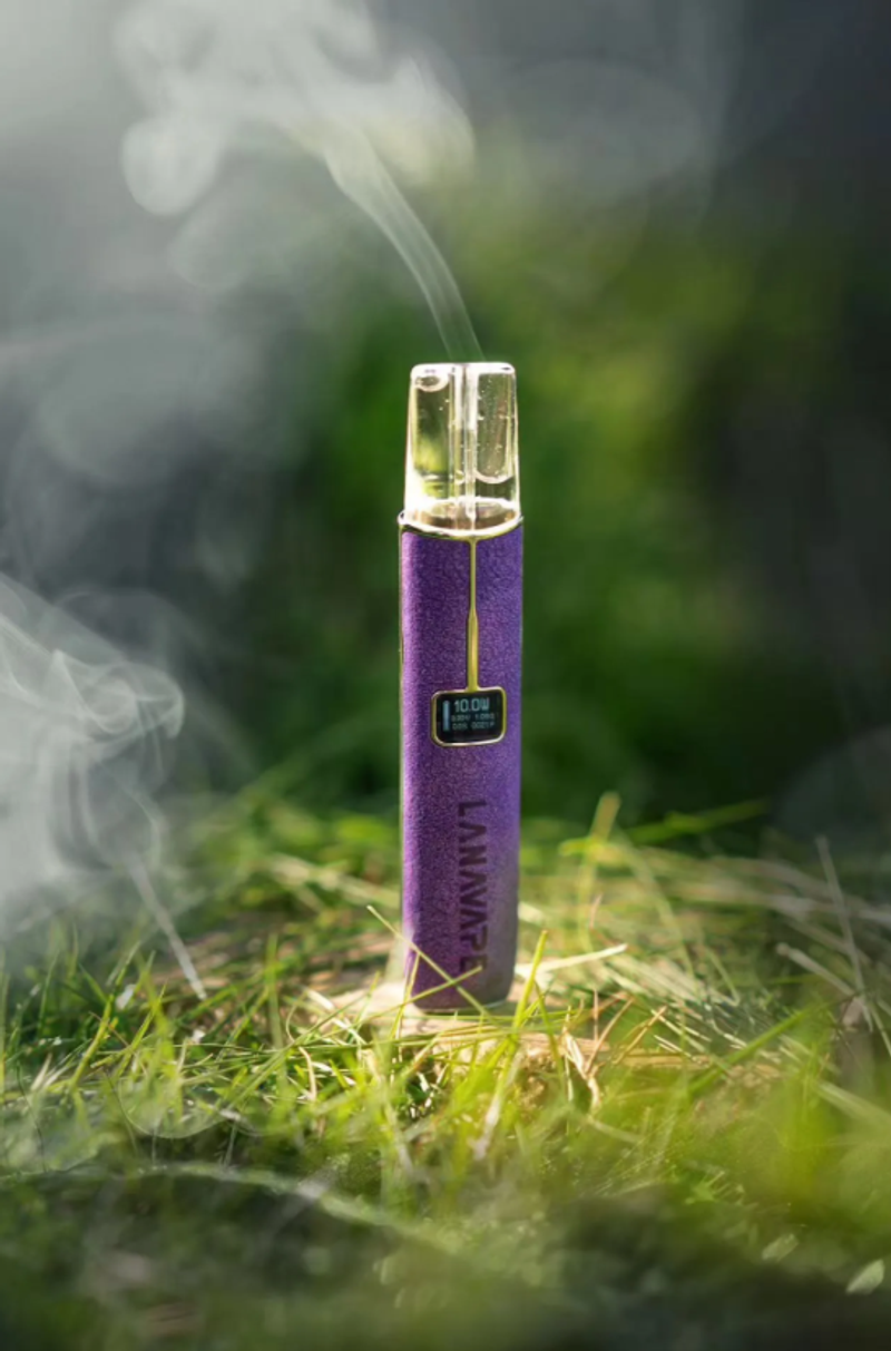 LANA高端皮革质感主机搭配雾化杆，适配一代通用烟弹，高品质防刮耐磨正品来袭