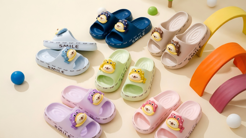 Breathable Summer Children Casual Bear‑Monster Slippers