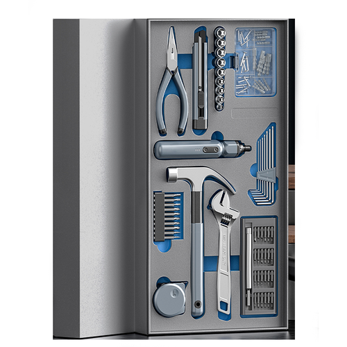 Hand Tool Set Multifunctional Hardware Repair Set Complete Set Electric Screwdriver Hand Tool Kits Gift Repair Toolbox