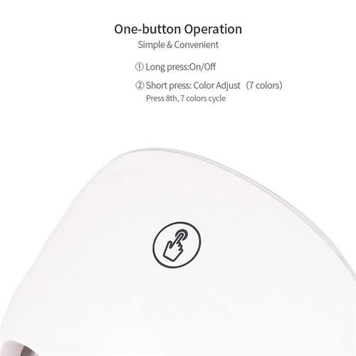 7 Color Led Photon Light Therapy PDT Home Use Face Skin Rejuvenation Facial Beauty Wireless LED Mask