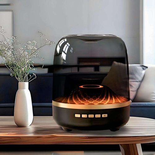 Bluetooth Speaker, Home Wireless Glass RGB Lighting, Portable Desktop, Small Subwoofer Speaker