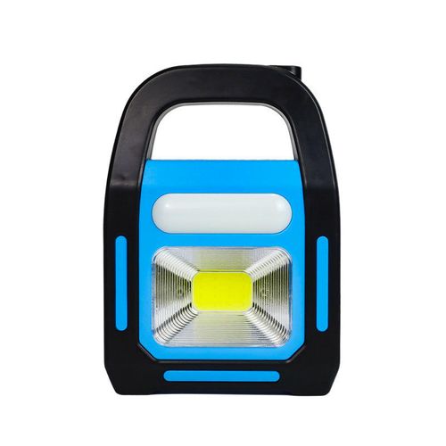 LED Multifunctional Portable Work Light Solar USB Charging ABS PC Plastic Lamp Body for Outdoor Camping and Tent Searchlight
