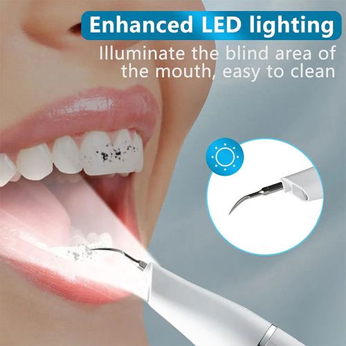 Tooth Cleaner Tartar Stain Tooth Cleaning Dental Calculus Plaque Remover Electric Ultrasonic Teeth Cleaner