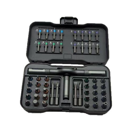 New 50-in-1 Multi-Function Ratchet Screwdriver Set with Magnetic High-Hardness Bits for Home Repair Tools