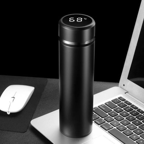 Luxury 316 Stainless Steel Tea Infuser Bottle Insulated Smart Water Bottle with Temperature Display