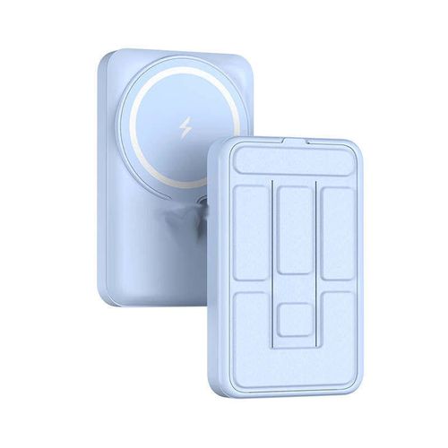 Small Wireless Magnetic Powerbank With Stand Holder Display Foldable 10000 Mah Charger 22.5w Pd Fast Charging Power Bank