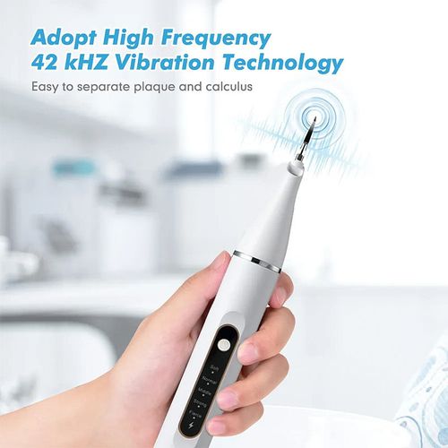 Tooth Cleaner Tartar Stain Tooth Cleaning Dental Calculus Plaque Remover Electric Ultrasonic Teeth Cleaner