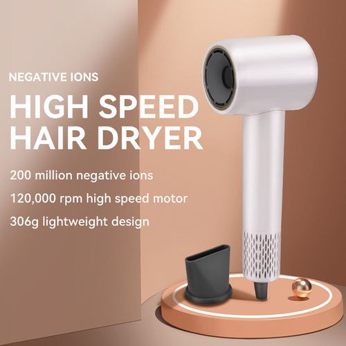 BLDC BRUSHLESS HIGH SPEED MULTI STYLER 1600W CURLER STRAIGHTENER COMB CRYSTAL HOT COLD AIR BRUSH HAIR DRYER SET