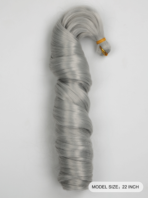 24inch French Loose Wave Pony Curl Crochet