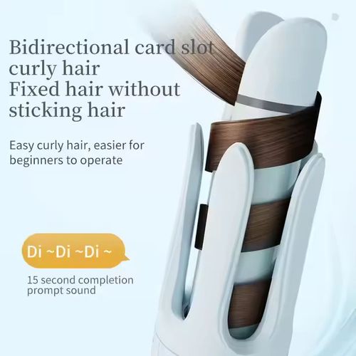 32mm 2-in-1 Dual Purpose Fully Automatic Roll Straight Professional Portable Electric Hair Straightener Curling Irons for Women