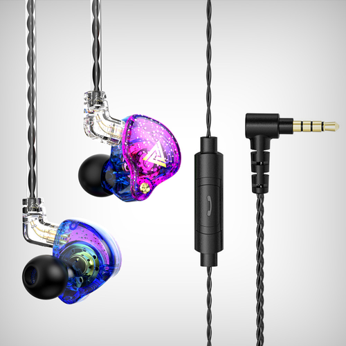 QKZ AK6 PRO Wired In-Ear Headphones with HiFi Audiophile Focus and Heavy Bass