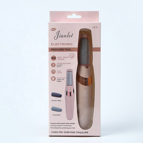 Portable automatic foot file, electric foot grinder