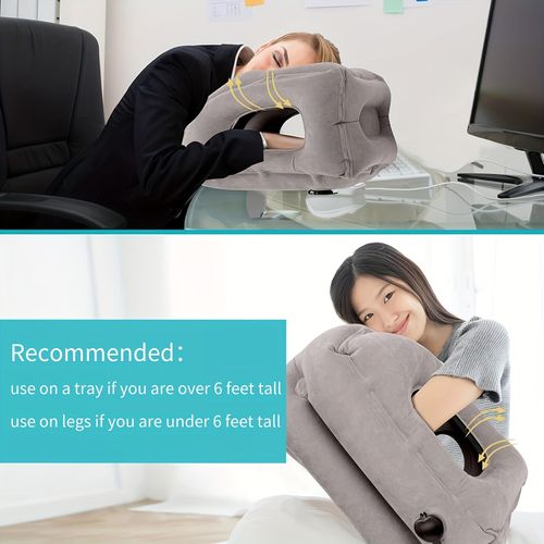 Inflatable Travel Pillow Patented Valve