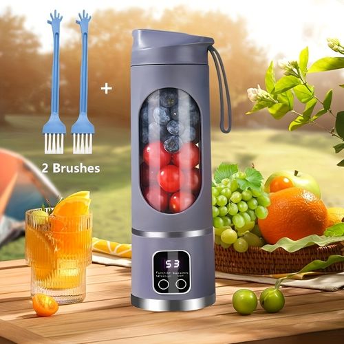 Portable USB Blender, 3-Speed with LED & Ice Crush